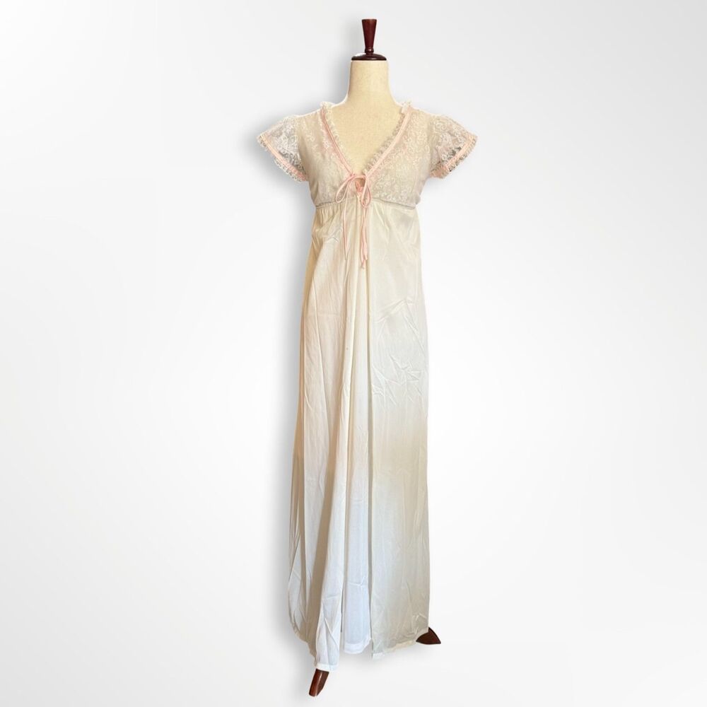 VTG 60s Suzy Star Negligee Peignoir Set, 7, Romantic Dreamy Lingerie Coquette